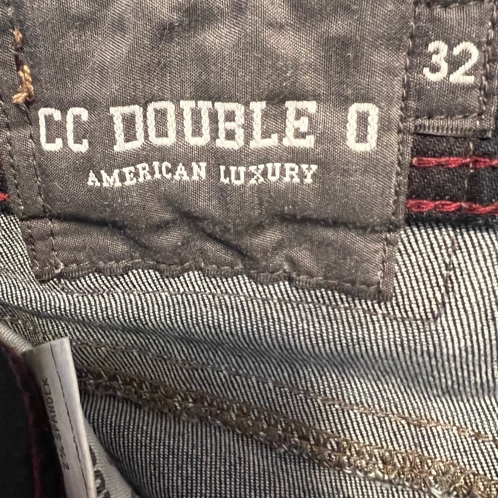 Cc Double 0 men’s distressed skinny jeans size 32 - Picture 7 of 8